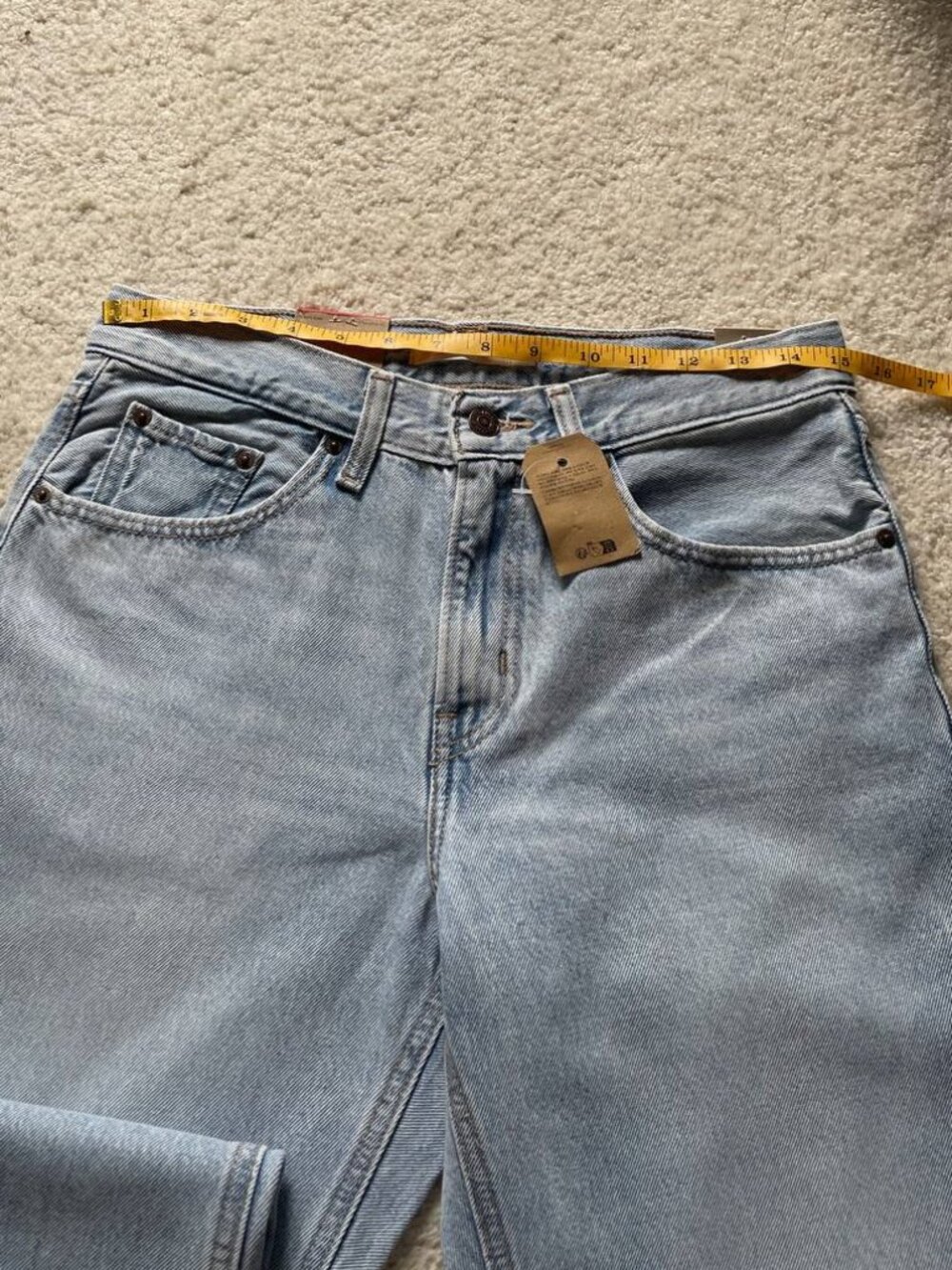 NWT Levi's Middy Bootcut Light Wash Women's Jeans Size 28/31 - Picture 7 of 12